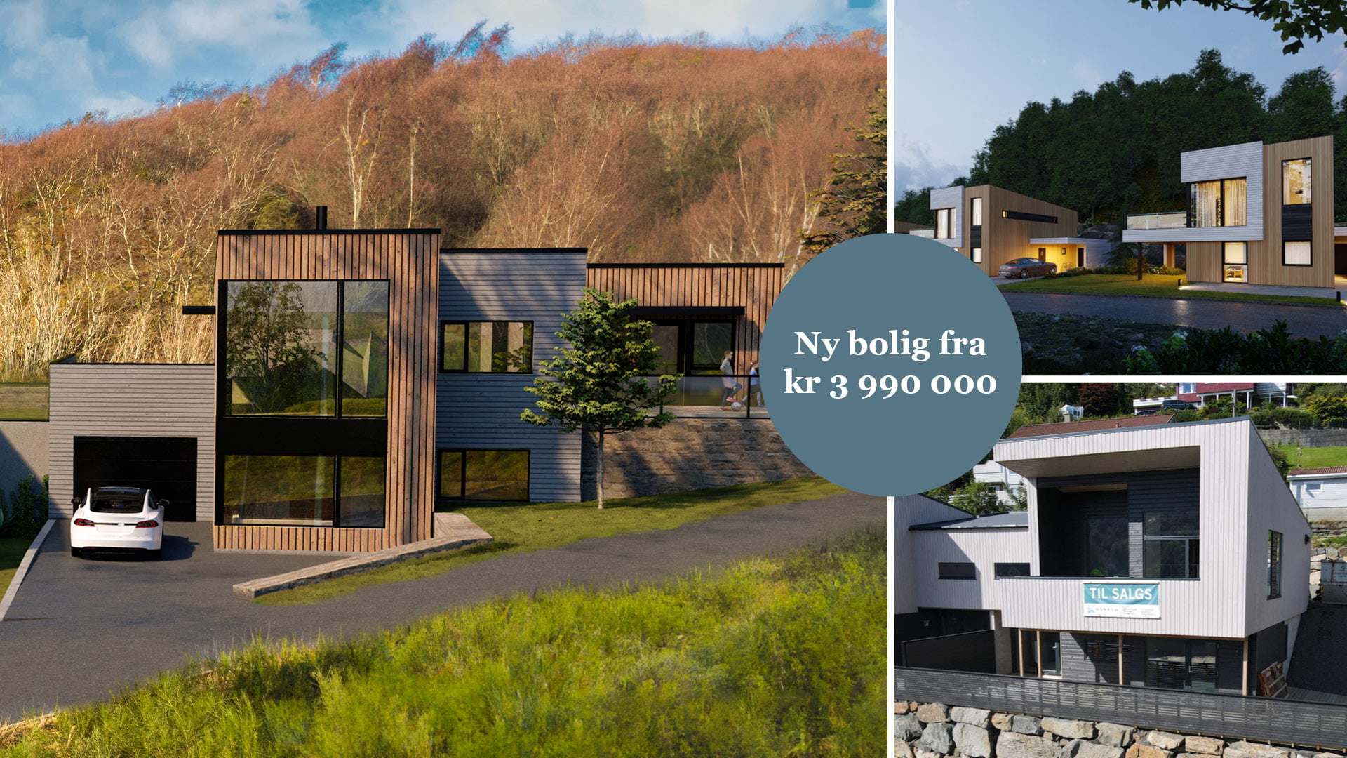 Ny bolig fra kr 4 390 000 - Norrøn Bolig