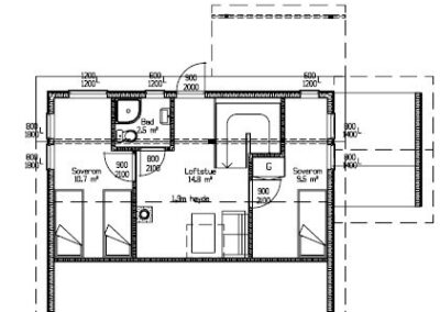 Planløsning 2. etasje
