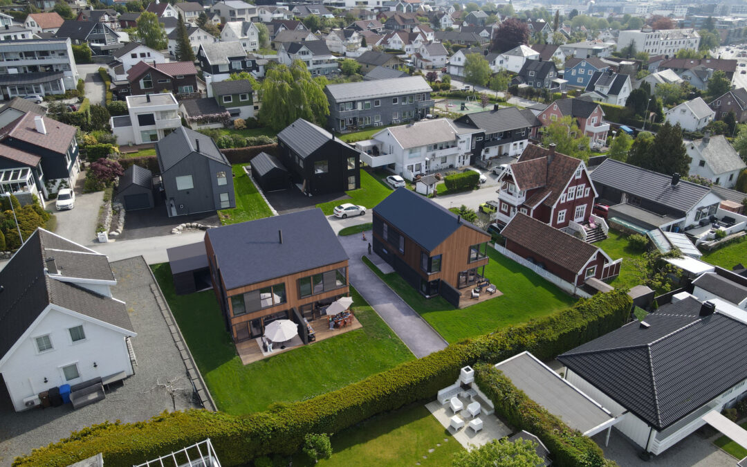 Store flotte boliger med sentral beliggenhet i Sandnes