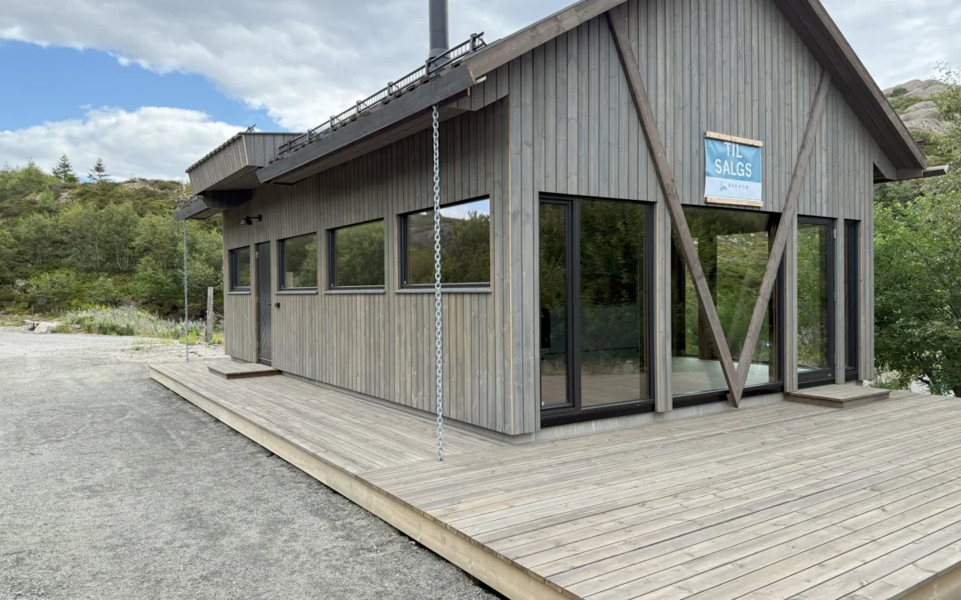 Innflytningsklar hytte ved Oddsfjell i Sokndal