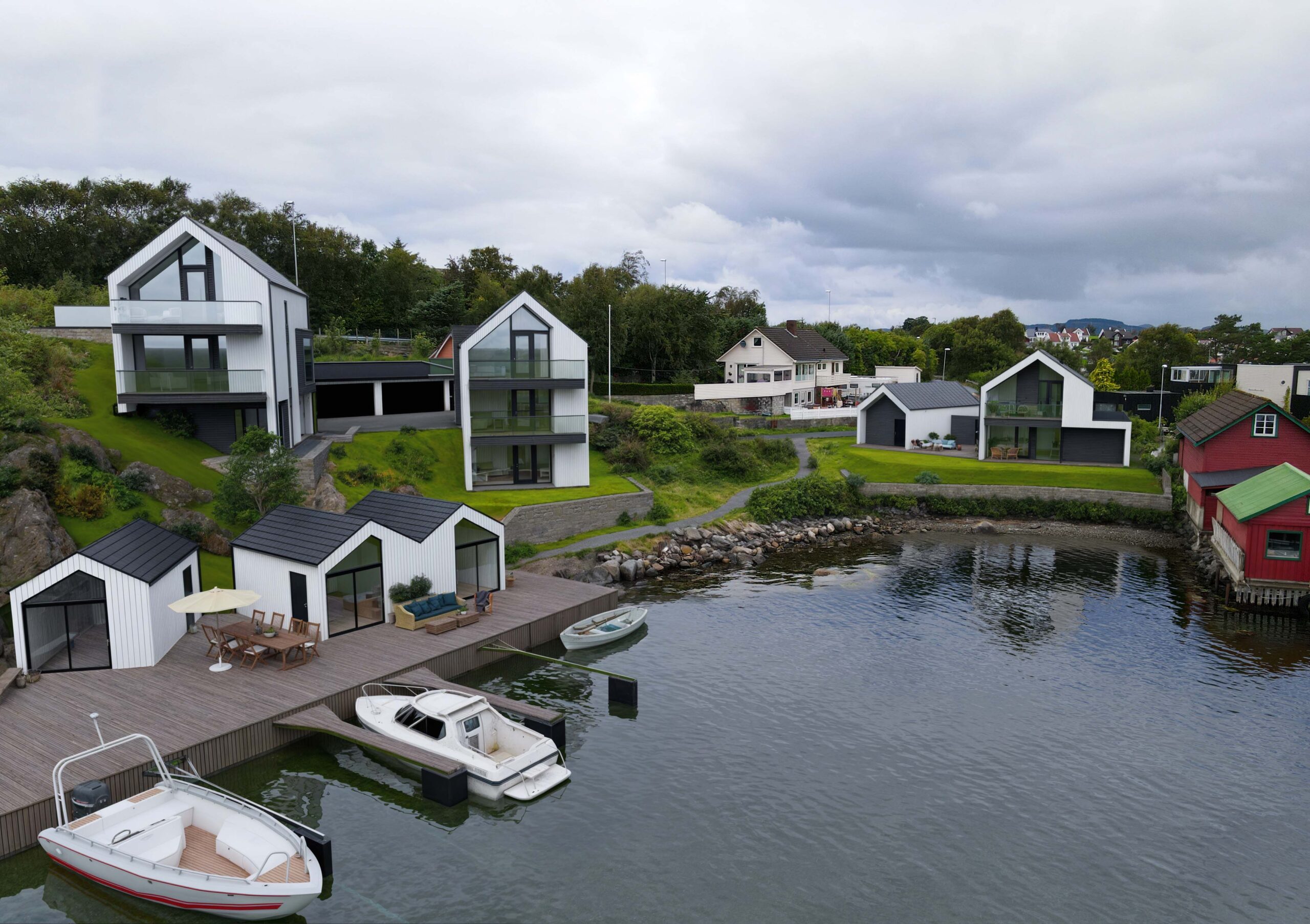 Bruveien 128 Sandbakkveien - Illustrasjon