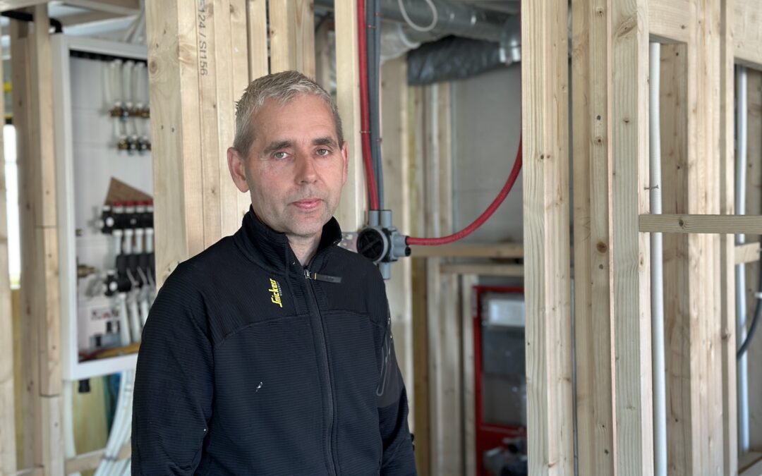 – Jeg trives best med nybygg